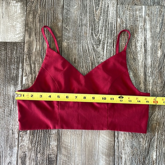 SHEIN RED MINI TOP, SMALL - Picture 10 of 11